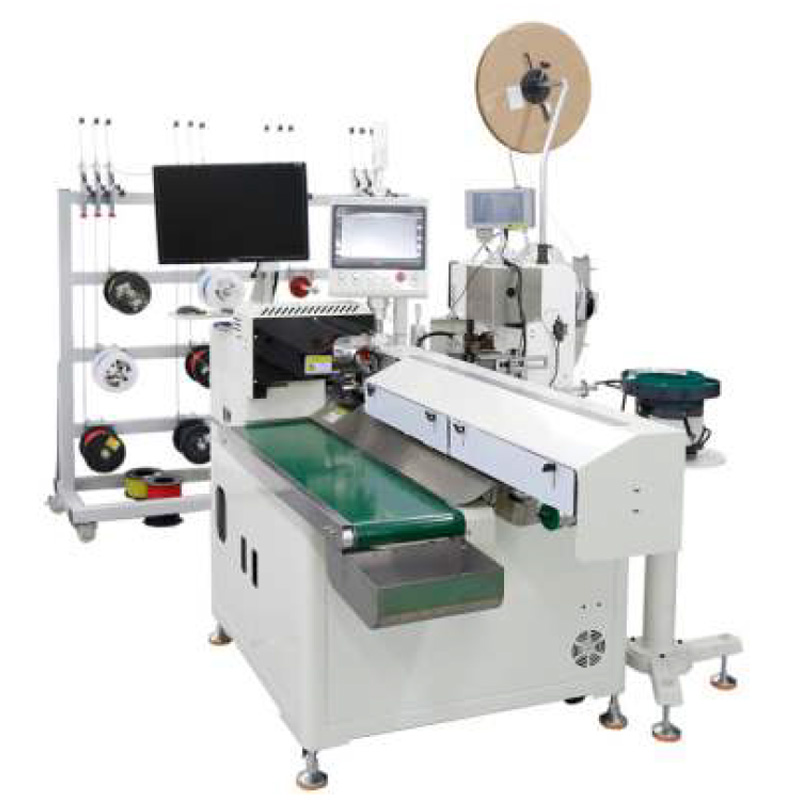 ITS-NO71 Machine for cutting, stripping, twisting, tinning, terminaling, shell insertion, automatic counting